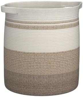 OIAHOMY 80L Laundry Hamper with Handles Gradient Yellow
