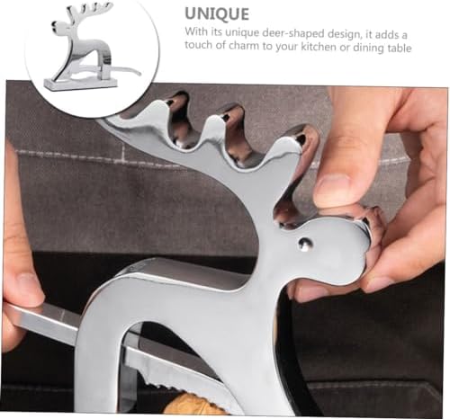 Deer Shaped Walnut Clip Nutcracker Electric Can Opener
