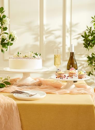 Sweese 12-Inch Porcelain Cake Stand for Parties