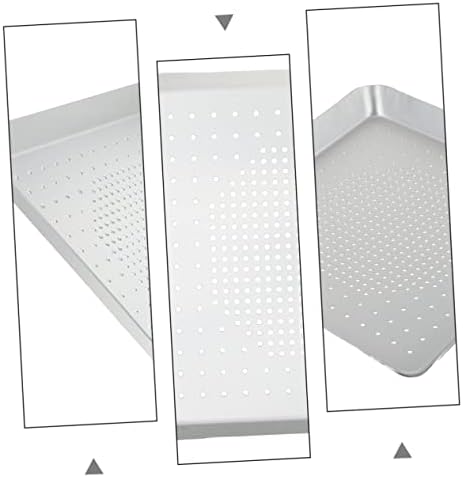 Stainless Steel Pizza Pan with Hole for Baking and Grilling