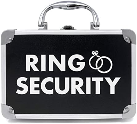 Ring Security Bearer Briefcase for Kids - Wedding Ring Holder Case