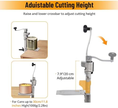 MilleLoom Heavy Duty Manual Can Opener