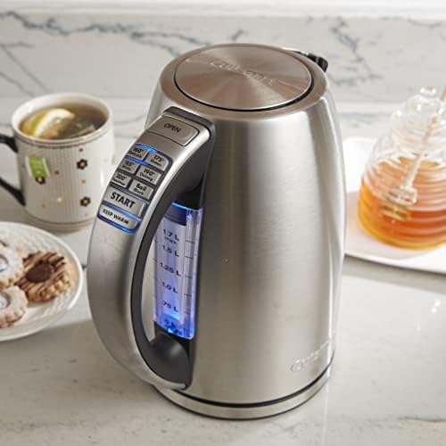 Cuisinart 17-Liter Electric Kettle with 6 Temperatures and Deluxe Can Opener