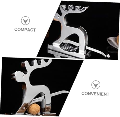 Deer Shaped Walnut Clip Nutcracker Electric Can Opener