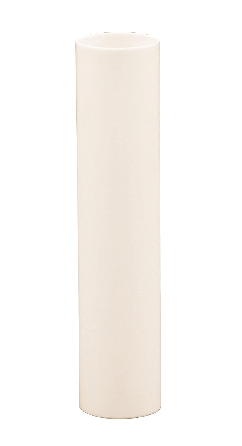 Creative Hobbies 4 Inch Tall Cream Candle Sleeves Set of 6