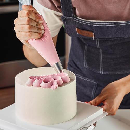 Keenpioneer Disposable Cake Decorating Bag 56 Count