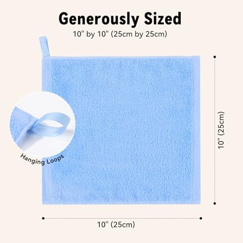 Yoofoss Luxury Washcloths Towel Set 10 Pack