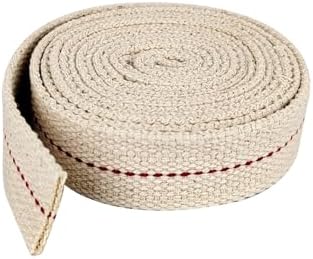 1 Roll 65 Feet Oil Lamp Wick 1 Inch Flat Cotton