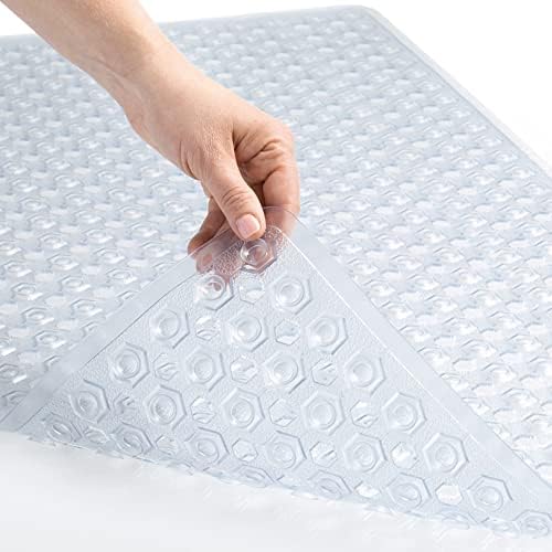 GORILLA GRIP Patented Bath Mat 35x16 Clear