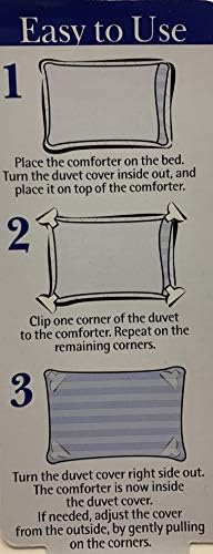 FRESH IDEAS Padded Duvet Clips 4-Pack