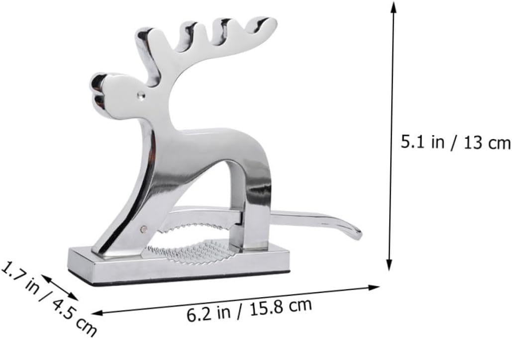 Deer Shaped Walnut Clip Nutcracker Electric Can Opener
