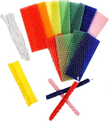 The Dreidel Company Hanukkah Beeswax Candles DIY Kit