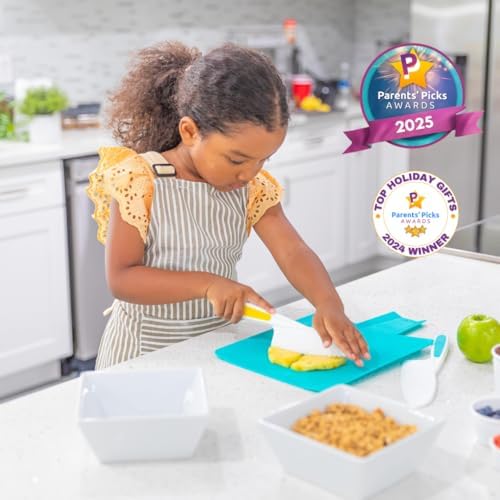 Tovla Jr Knives for Kids 3-Piece Kitchen Set