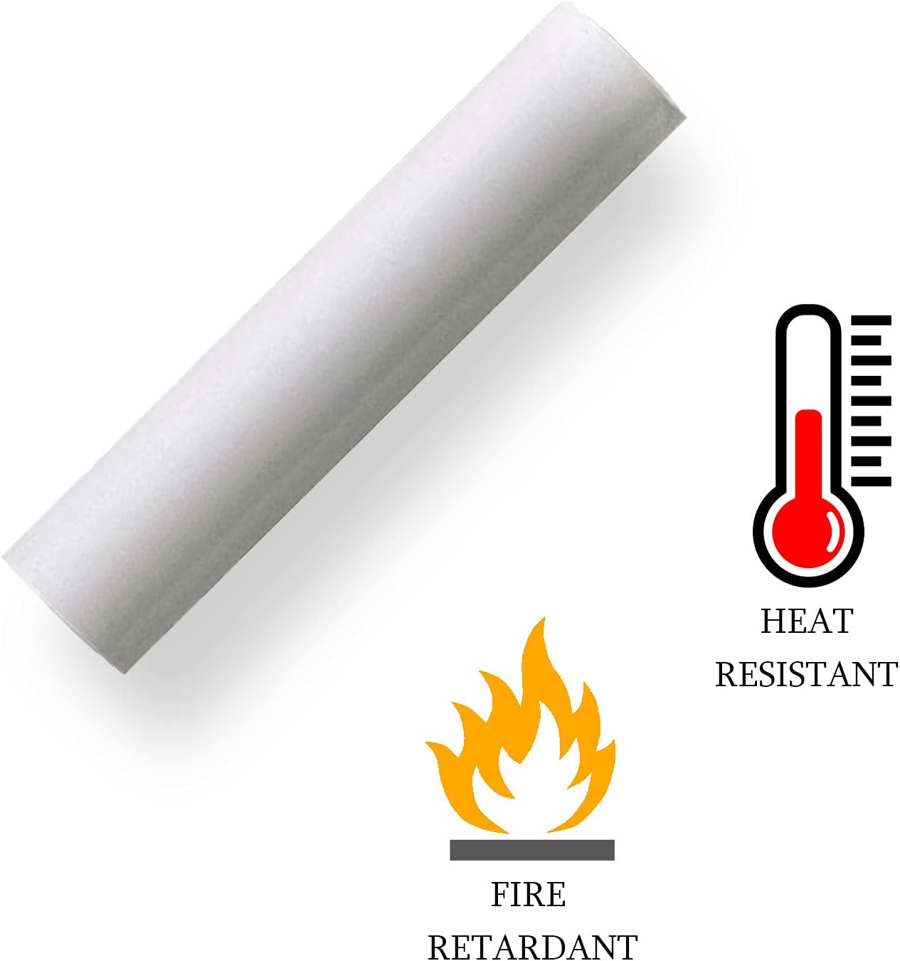 Ciata 12 Pack 5 Inch White Plastic Candle Covers