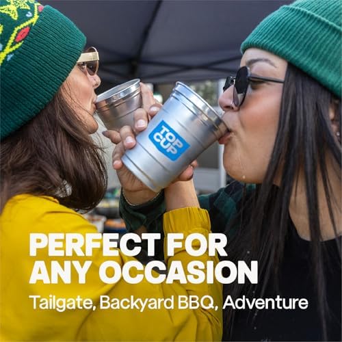 Top Cup by Ball 20 Ounce Reusable Aluminum Party Cups 30 Count