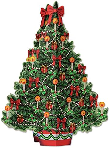 Beistle 3-D Christmas Tree Centerpiece