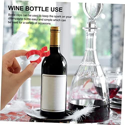 Alipis 10pcs Wine Bottle Candle Clip Holder