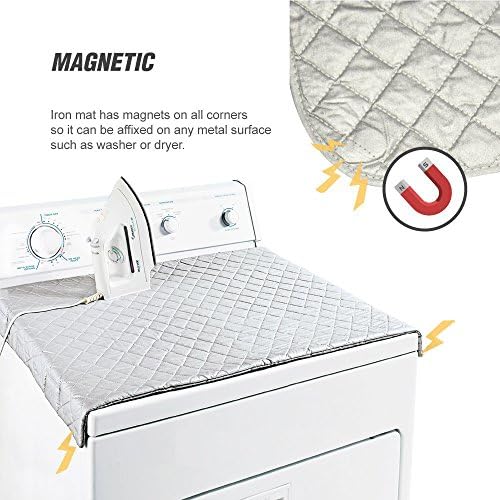 Ruibo Magnetic Ironing Mat Blanket - Heat Resistant Portable Cover 33x18