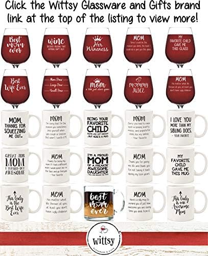 In Dog Wines Funny Wine Glass - Unique Gift for Wine Lovers