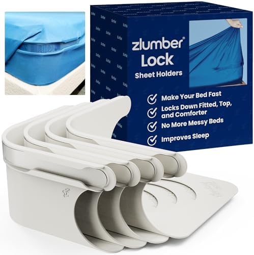 Zlumber Lock Sheet Holders - Secure Bed Sheets in Place