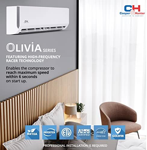 Cooper Hunter Olivia Series Five Zone Mini Split AC System