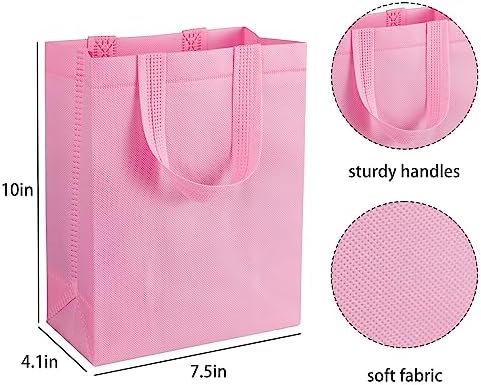 30Pcs Reusable Gift Bags with Handles for Party Favors