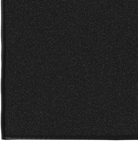 Ottomanson Hallway Runner Rug 27 x 910 Non Slip Black