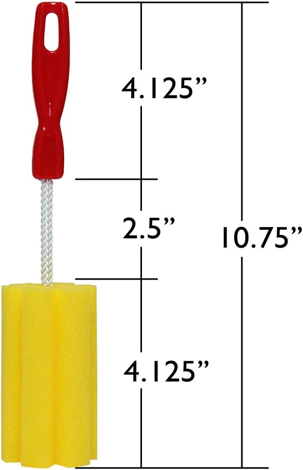 KITCHEN CROP Canning Jar Cleaning Brush