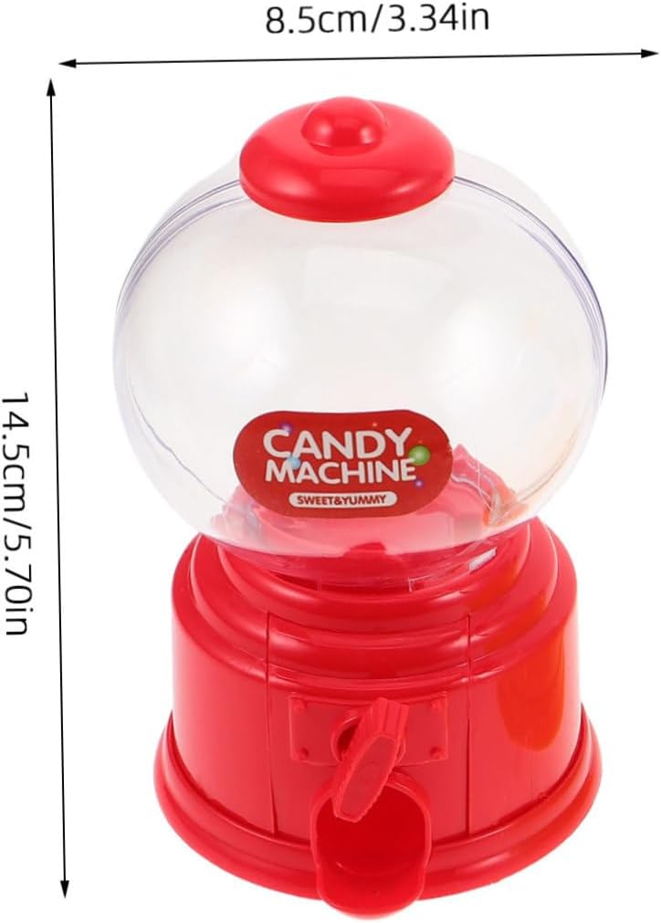 3pcs Mini Candy Dispenser Gumball Machines for Birthday Parties and Weddings