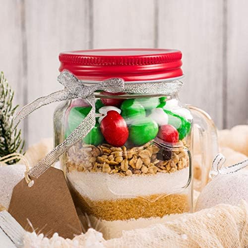Chuangdi 30 Pack Mason Jar Lids Leak Proof Secure Storage Caps Red