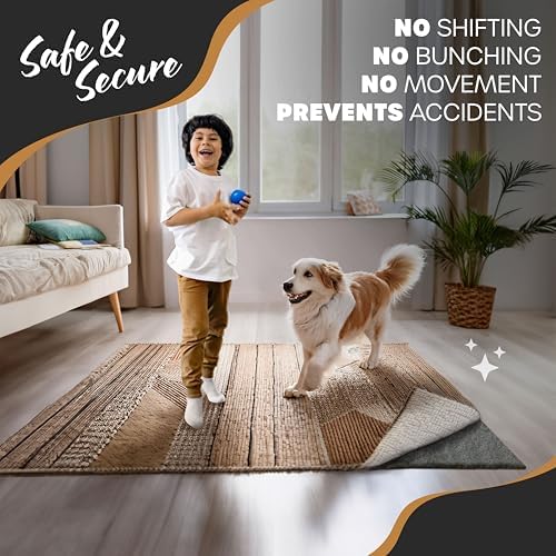 Nevlers 4x6 Felt TPO Non Slip Rug Pad