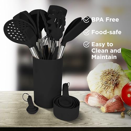 Culinary Couture 24-Piece Silicone Utensil Set