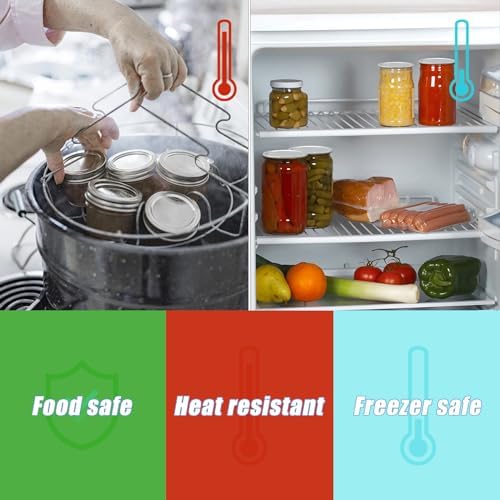 VIBRATITE Canning Lids 200 Count 70MM Regular Mouth Mason Jar Lids