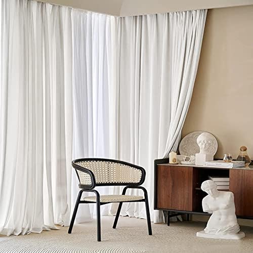 LETAU Pinch Pleated Blackout Curtains 52x84 Set of 2