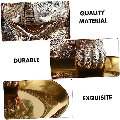 1 Set Resin Elephant Cupcake Stand Decorative Serving Tray