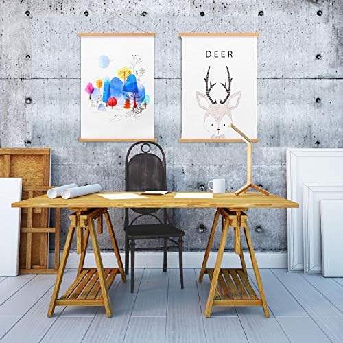 FALAMON 2 Pack Magnetic Poster Frame Hanger