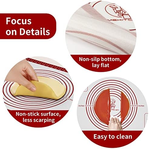 Premium Silicone Baking Mat 26x16 Inch Reusable Nonstick Nonslip