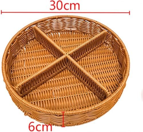 Rattan Baskets for Serving Fruits and Decor