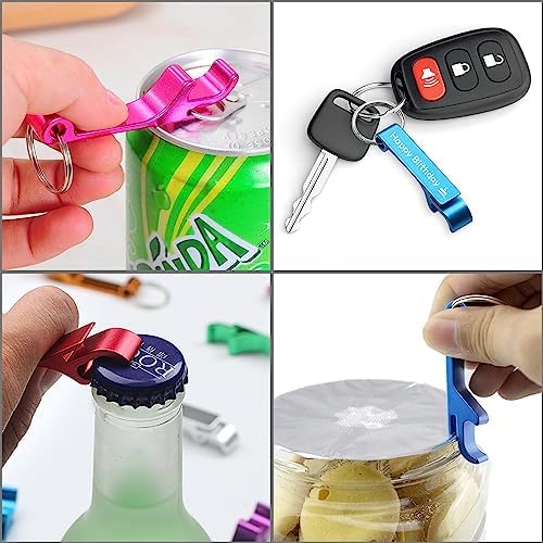 100pcs Custom Engraved Bottle Opener Keychain