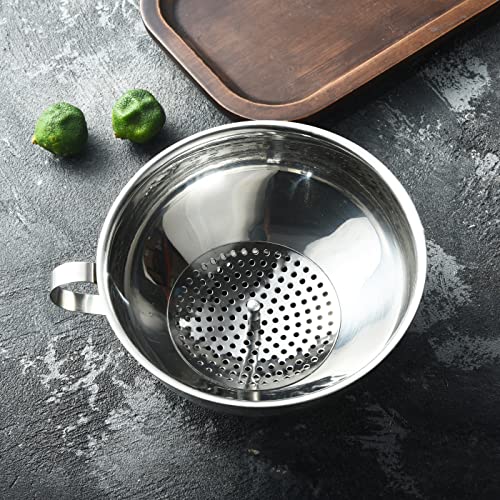 Delove Canning Funnel Set with Strainer - 3 Pack for Mason Jars