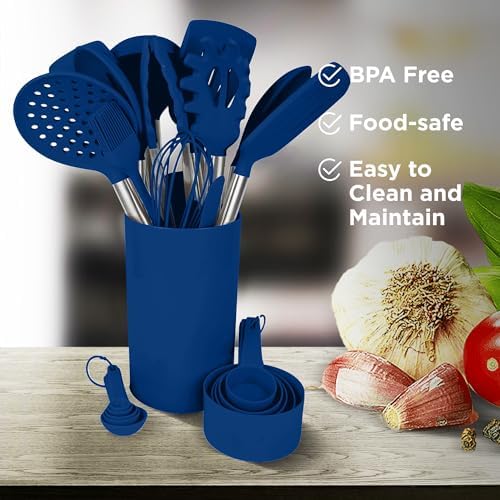Culinary Couture 24-Piece Silicone Utensil Set 1