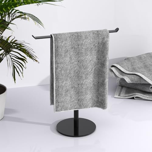 Stainless Steel T-Shape Towel Holder for Bathroom and Kitchen