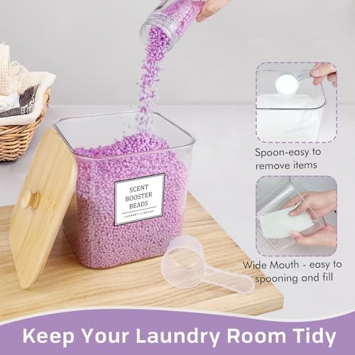 HomePekite 31 Pack Laundry Pods Container