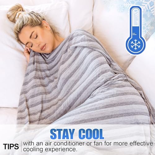 Ailemei Direct Cooling Throw Blanket for Hot Sleepers