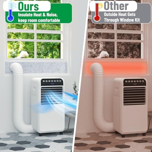 Forestchill Portable AC Vent Kit with Insulation and Mesh Guard