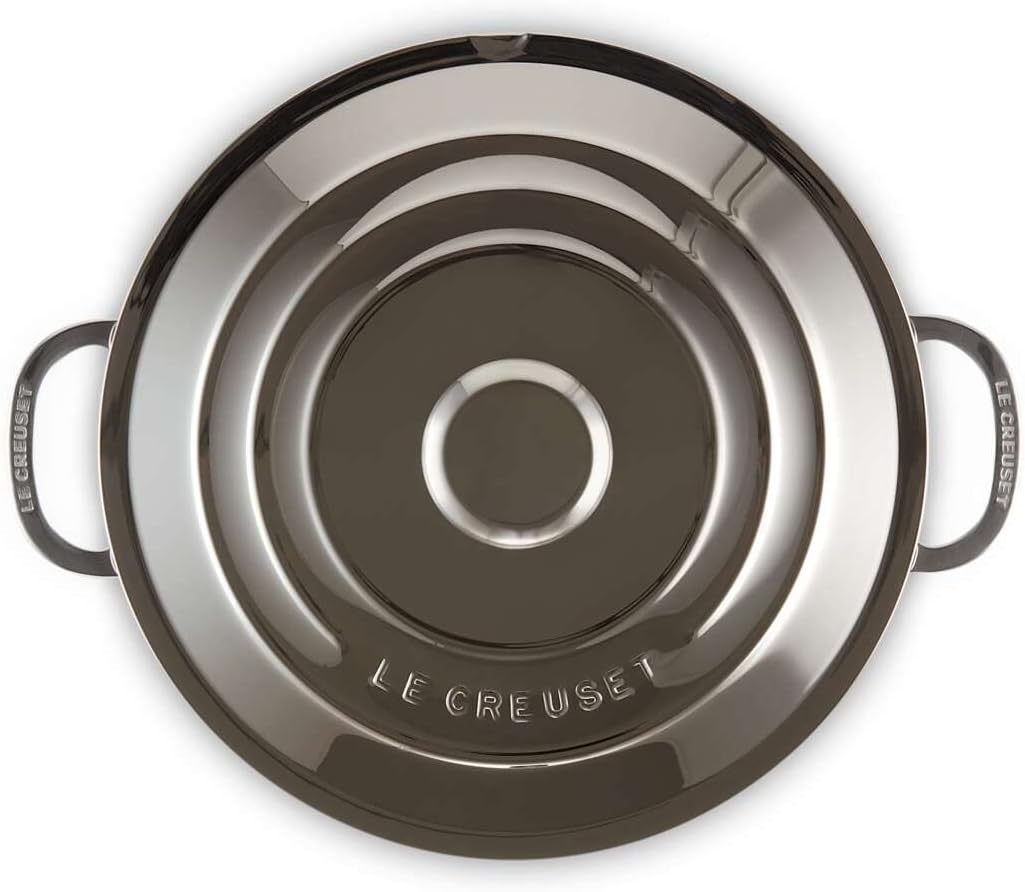 Le Creuset 7 Qt Stockpot Medium Tri-Ply Stainless Steel