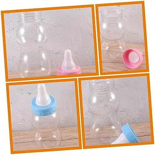 BESTYASH 2Pcs Transparent Candy Storage Jars for Party Treats and Snacks