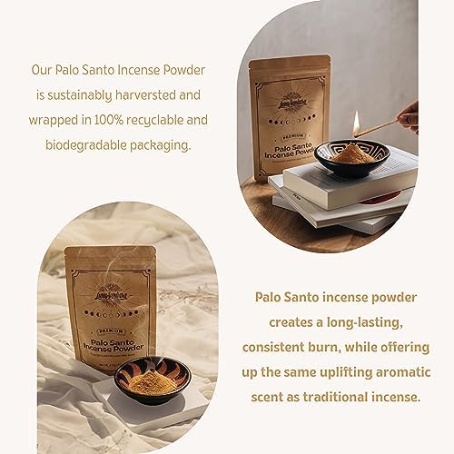 Luna Sundara Palo Santo Incense Powder 4oz