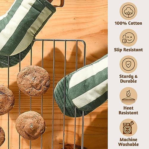 Folkculture Mini Oven Mitts Heat Resistant Set of 2