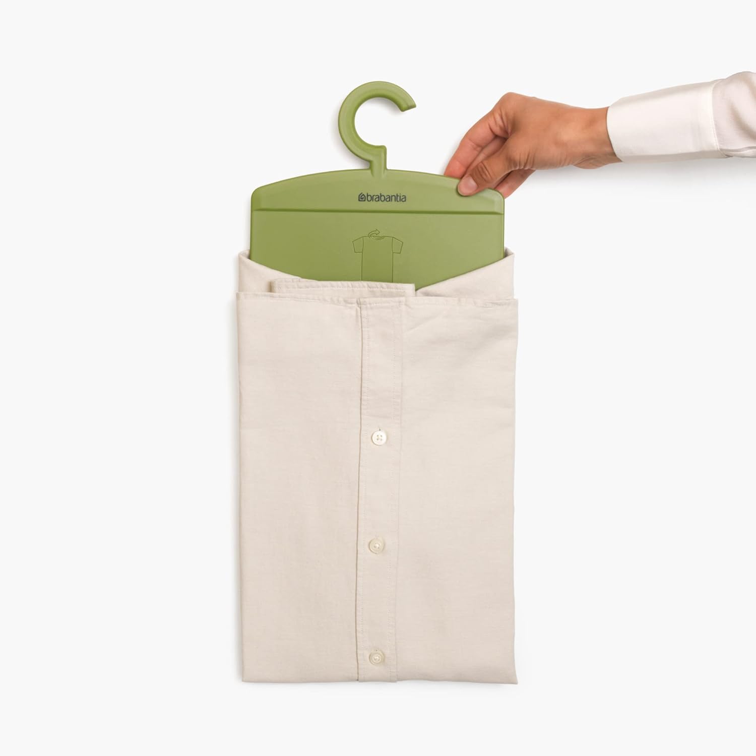 Brabantia Folding Board Calm Green Shirt Board Laundry Folder